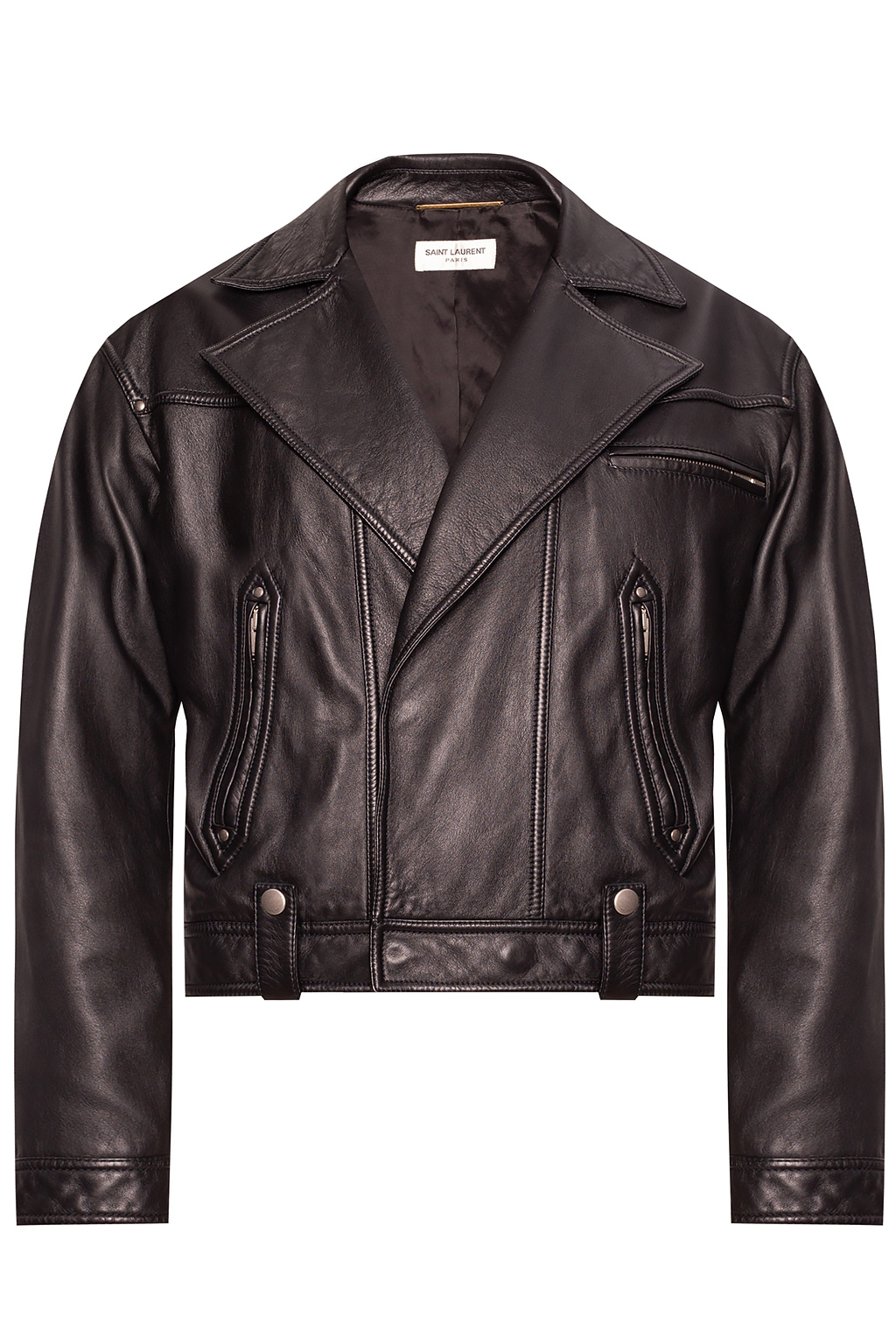 Saint Laurent Leather biker jacket | Women's Clothing | Vitkac